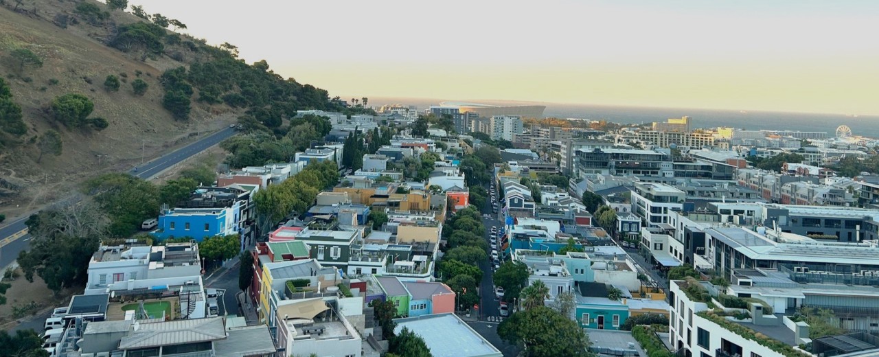 View of Kapstadt from above.