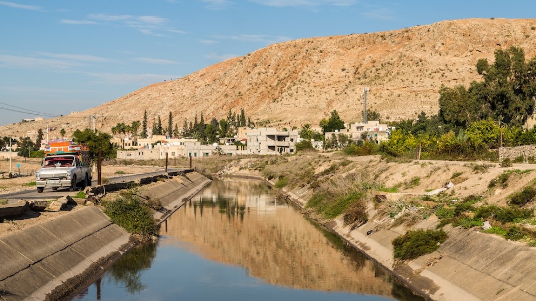 Der König Abdallah-Kanal sichert die Wasserversorgung in Amman und Irbid.