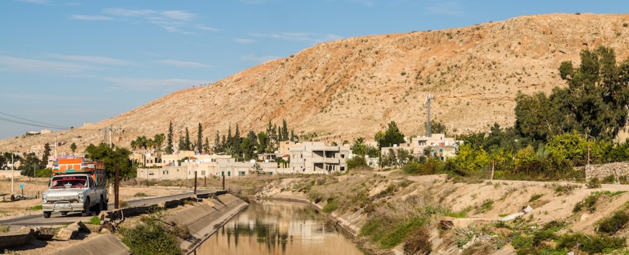 Der König Abdallah-Kanal sichert die Wasserversorgung in Amman und Irbid.